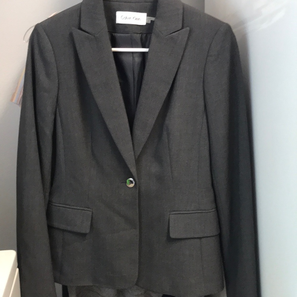 Calvin Klein Gray Blazer